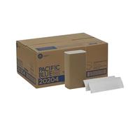 Pacific Blue Basic Multifold Paper Towels (Previously Branded Acclaim) by GP PRO (Georgia-Pacific), White, 20204, 250 Towels Per Pack, 16 Packs Per Case, (Case of 16 Packs, 250 per Pack)
