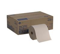 Pacific Blue Basic Recycled Hardwound Paper Towel Rolls by GP PRO (Georgia-Pacific), Brown, 26301, 800 Feet Roll