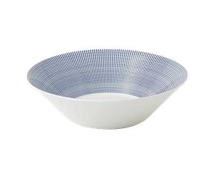 Pacific Blue Dots Serving Bowl