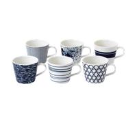 Pacific Blue Mugs, Set of 6