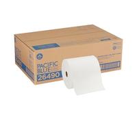 Pacific Blue Ultra 8" High Capacity Recycled Paper Towel Roll by GP PRO (Georgia-Pacific), White, 26490, 1150 Feet Per Roll, 6 Rolls Per Case