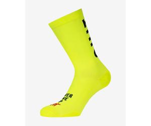 Pacific & Co Don't Quit Socks Neon Yellow - 42/45