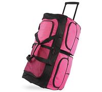 Pacific Coast Signature 30" Large Rolling Duffel Bag, Pink, One Size