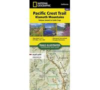 Pacific Crest Trail: Klamath: Siskiyou Summit to Castle Crags: 1006 (National Geographic Topographic Map Guide)