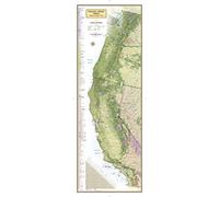 Pacific Crest Trail Map [Laminated] - Reference Maps: Wall Maps History & Nature (National Geographic Reference Map)