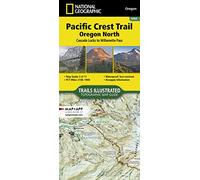 Pacific Crest Trail: Oregon North Topographic Map Guide - National Geographic | Waterproof Trail Maps with Campsites, Mileage & Elevation Profiles for ... (National Geographic Topographic Map Guide)