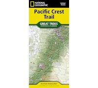 Pacific Crest Trail Planning & Overview Map (National Geographic Trails Illustrated Map, 5001)