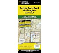 Pacific Crest Trail: Washington (National Geographic Trails Illustrated Map)