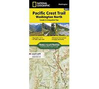 Pacific Crest Trail: Washington North Topographic Map Guide - National Geographic | Waterproof Hiking Map Book with Trail Sections, Campsites & ... (National Geographic Topographic Map Guide)