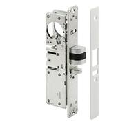 Pacific Doorware Storefront Door Mortise Deadlatch Adams Rite Style Lock in Aluminum (Left Hand, 1 1/8")