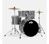 Pacific Drums Center Stage 5-Piece Drum Kit, 20" x 15" Bass Drum, Diamond White