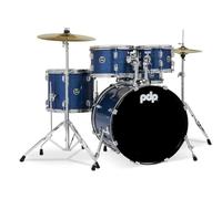 Pacific Drums Center Stage 5-Piece Drum Kit, 20" x 15" Bass Drum, Royal Blue