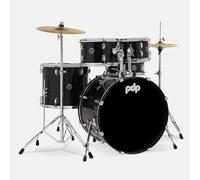 Pacific Drums Center Stage 5-Piece Drum Kit, 22" x 15" Bass Drum, Iridescent Blk