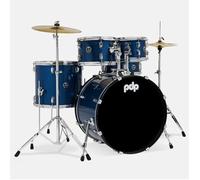 Pacific Drums Center Stage 5-Piece Drum Kit, 22" x 15" Bass Drum, Royal Blue