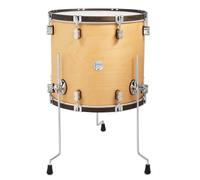 Pacific Drums Concept Classic Floor Tom, 18" x 16", Natual Stain, Walnut Stain Wood Hoops