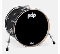 Pacific Drums Concept Maple Bass Drum, 20" x 16", Satin Black