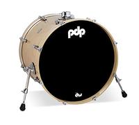 Pacific Drums Concept Maple Bass Drum, 22" x 18", Natural Lacquer | Features a European Maple shell and innovative DW drum hardware