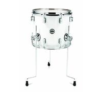 PDP Concept Maple Floor Tom, 14" x 12", Pearlescent White Lacquer