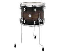 Pacific Drums Concept Maple Series Floor Tom, 14" x 12", Exotic Walnut to Charcoal Burst