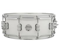 Pacific Drums Concept Maple Snare, 14" x 5.5", Pearlescent White Lacquer | Features a 10-ply European Maple shell and high-end DW drum hardware
