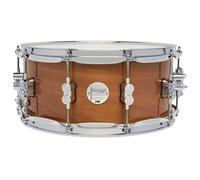 Pacific Drums Concept Maple Snare Drum, 14" x 6.5", Exotic Honey Mahogany | all-Maple shells with an exotic veneer, DW hardware, and more
