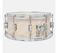 Pacific Drums Concept Maple Snare Drum, 14" x 6.5", Twisted Ivory