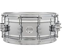 Pacific Drums Concept Series Metal Snare, 14" x 6.5", 1mm Stainless Steel, Satin Chrome hardware