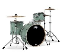 Pacific Drums & Percussion PDP Concept Maple 3-Piece Rock, Satin Seafoam Drum Set Shell Pack (PDCM24RKSF)