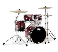 PDP Concept Maple 4pc Shell Pack Red to Black Fade