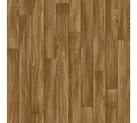 Pacific Forest Oak Wood Effect Vinyl Flooring Lino (2m x 6m)