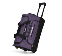Pacific Gear Drop Bottom Rolling Duffel Bag, Purple, 21 Inch, Drop Bottom Rolling Duffel Bag