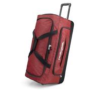 Pacific Gear Wheeled Rolling Duffel Bag, Bright Red, 76.20 cm, Wheeled Rolling Duffel Bag, Telescoping Handle, Multiple Compartments, Tie-Down Capability, 30 Inch