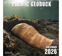 Pacific Geoduck Calendar 2026: A quirky look at one of nature’s most unusual bivalves