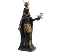 Pacific Giftware 11" Ancient Egyptian Goddess - Hathor - Resin Figurine, Beige, Brown