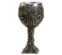 Pacific Giftware 6.75 Inches The Call of Cthulhu Cthulhu Octopus Resin Drinking Wine Goblet
