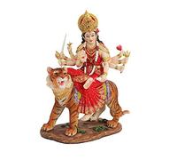 Pacific Giftware 8.5 Inch Durga Mythological Indian Hindu Goddess Statue Figurine
