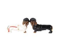 Pacific Giftware Adorable Elvis The King of Rock & Roll Doxies Salt and Pepper Shaker Set Cute Dachshund Wiener Dog Tabletop Decoration SP Set