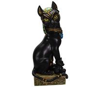 Pacific Giftware Ancient Egyptian Bastet Sitting Pose Resin Figurine