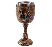 Pacific Giftware Ancient Egyptian God of the Afterlife Anubis Wine Goblet Chalice Egypt Cup New