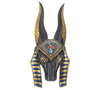 Pacific Giftware Anubis Jackal Headed God of Underworld Wall Plaque 10 Inches Sculptural Wall Decorative Accent