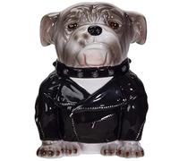Pacific Giftware Bulldog-Shaped Ceramic Medium Cookie Jar