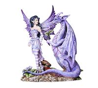 Pacific Giftware Fantasy Fairyland Dragons Are Romantic Statue by Artist Amy Brown Tabletop Decorative Accent