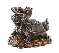 Pacific Giftware Feng Shui Money Dragon Tortoise On Coins Prosperity Home Decoration Gift