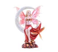 Pacific Giftware Four Elements Celestial Moon Fairy Figurine Earth Wind Frost Fire Collectible Figurine Nene Thomas Art Inspiration Official Licensed Collectible 12 Inch Tall (Fire)