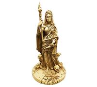Pacific Giftware Hekate Goddess Sculpture Athens Greek White Vibrations of Crossroads, Witchcraft, Dogs and poisonous plants Statue