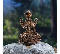 Pacific Giftware Hindu God Lakshmi Miniature Resin Figurine Statue