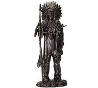 Pacific Giftware Indian Native American Sculpture Resin Collectible Figurine Statue