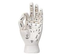 Pacific Giftware Jointed Resin Palmistry Symbol Standing Hand Figurine Home Decor 6 Inches Tall