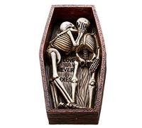 Pacific Giftware Love Never Dies Couple Buried Together in The Coffin Resin Figurine
