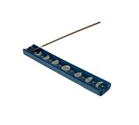 Pacific Giftware Moon Phase Ceramic Incense Burner with Celestial Design Ideal for Meditation Aromatherapy and Home Decor Display 10" Long